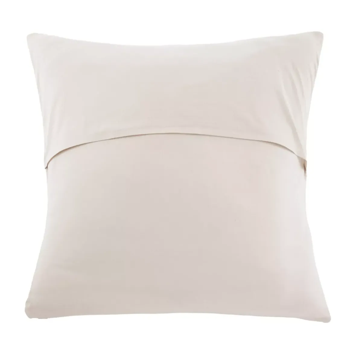 Federa per quadrupla garza di cotone (80 x 80 cm) Victoria x Gaïa Beige pampa