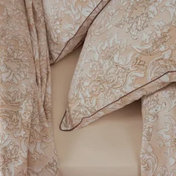 Federa quadrata percalle di cotone (65 x 65 cm) Palazzo Beige