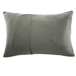 Federa quadrupla garza di cotone (50 x 70 cm) Victoria x Gaïa Verde rosmarino