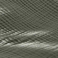Federa quadrupla garza di cotone (60 x 60 cm) Victoria x Gaïa Verde rosmarino