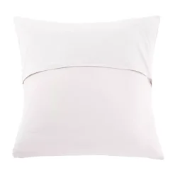 Federa quadrupla garza di cotone (80 x 80 cm) Victoria x Gaia Bianco Chantilly