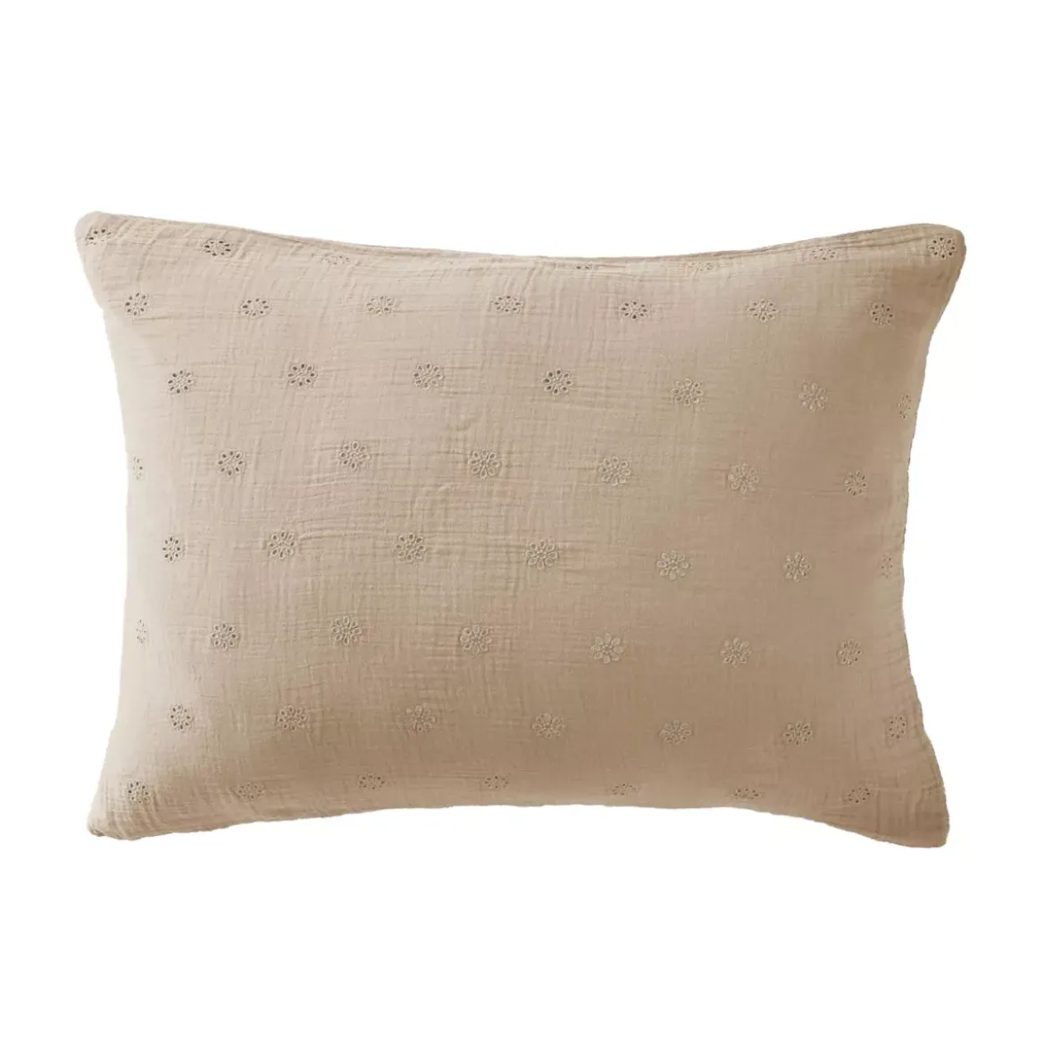 Federa rettangolare garza di cotone (50 x 70 cm) Gaïa Boho Corda