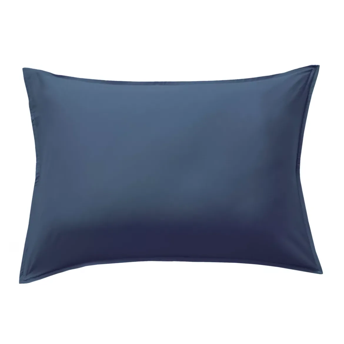 Federa rettangolare in raso di bambù (70 cm) Sienna Blu notte