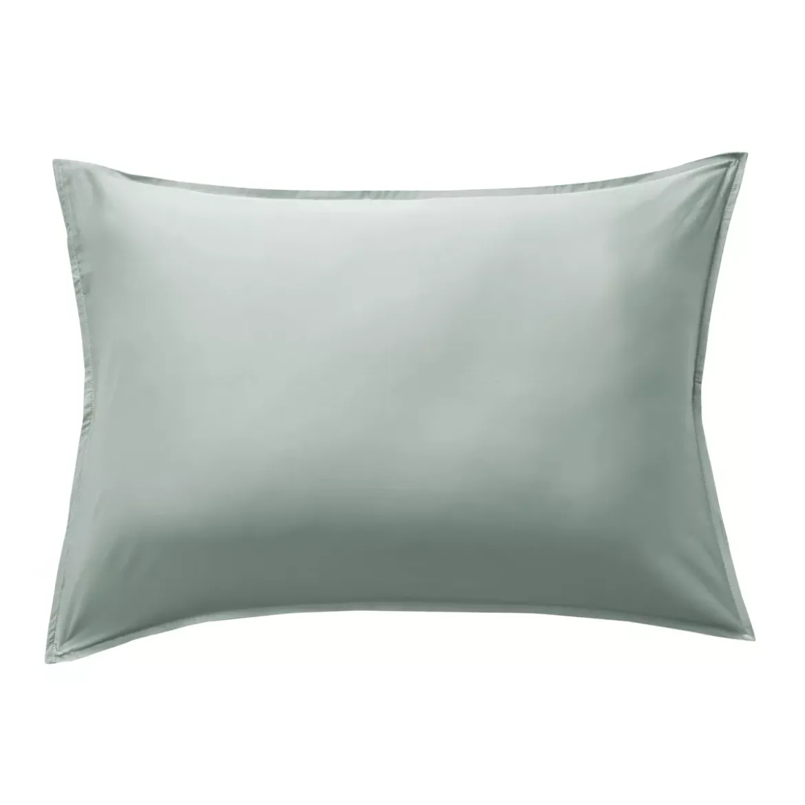 Federa rettangolare in raso di bambù (50 x 80 cm) Sienna Verde eucalipto
