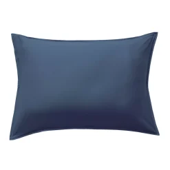 Federa rettangolare in raso di bambù (50 x 80 cm) Sienna Blu notte