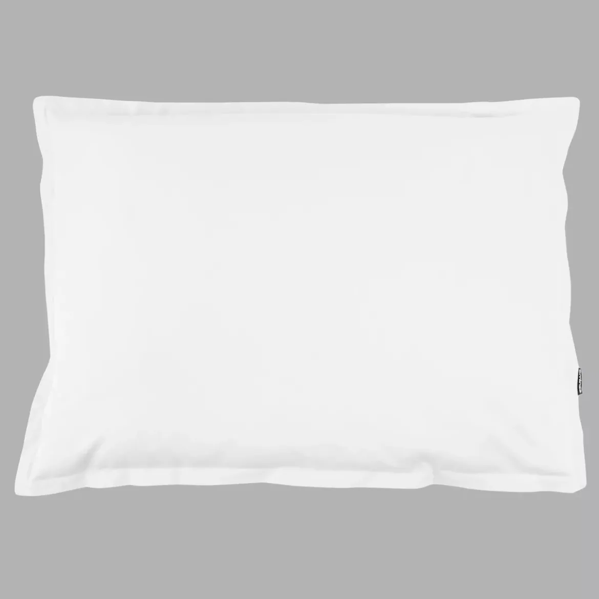 Federa rettangolare percalle di cotone (80 cm) Cali Bianco