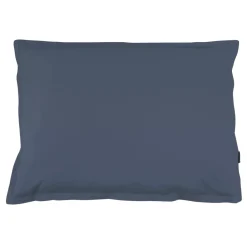 Federa rettangolare percalle di cotone (70 cm) Cali Blu marine