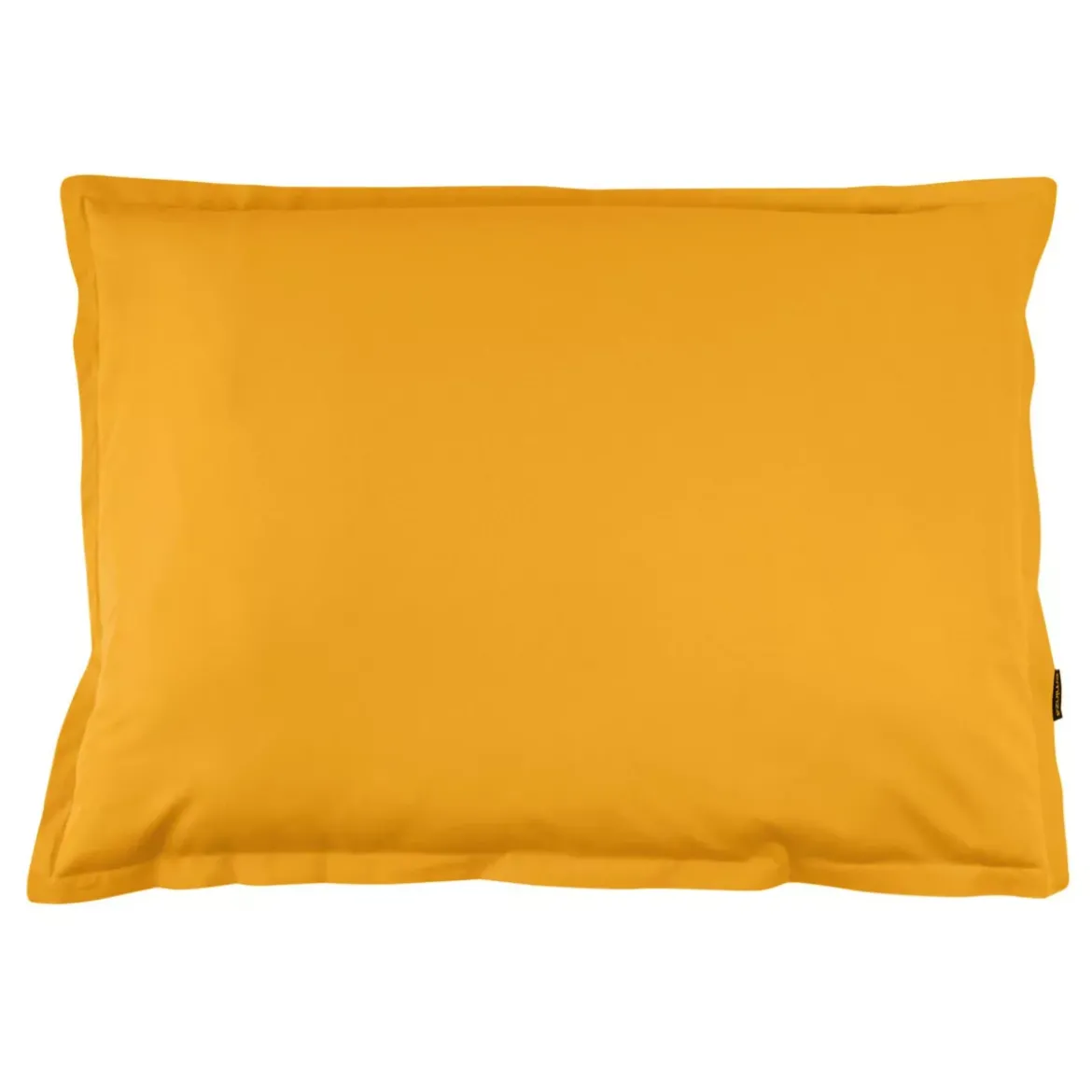 Federa rettangolare percalle di cotone (80 cm) Cali Giallo senape