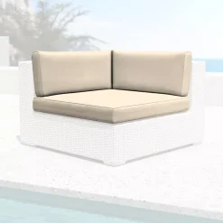 Federe per cuscini di ricambio per Poltrona angolare Palma Beige