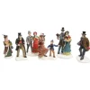 Figurine con regali per villaggio