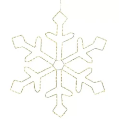 Fiocchi di neve luminosi Malo Bianco caldo 220 LED