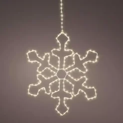 Fiocchi di neve luminosi Malo Bianco caldo 220 LED