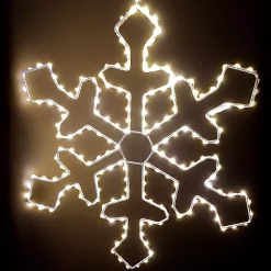 Fiocchi di neve luminosi Malo Bianco caldo 220 LED