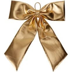 Fiocco di Natale Gigante (H80 cm) Shiny Oro