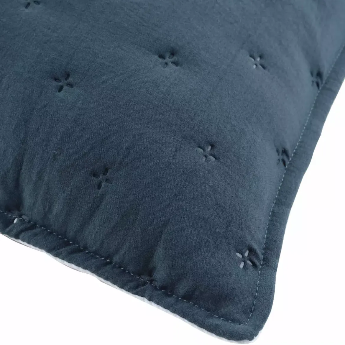 Fodera cuscino quadrato (60 cm) Mellow Chic Blu