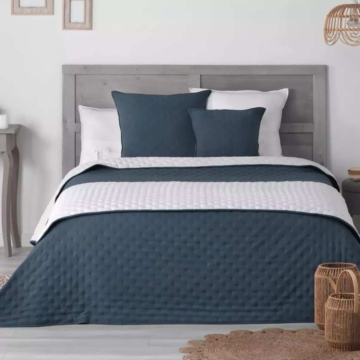 Fodera cuscino quadrato (60 cm) Mellow Chic Blu