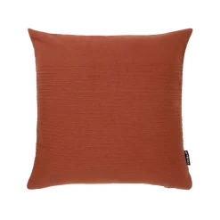 Fodera cuscino quadrato cotone (40 x 40 cm) Léa Terracotta