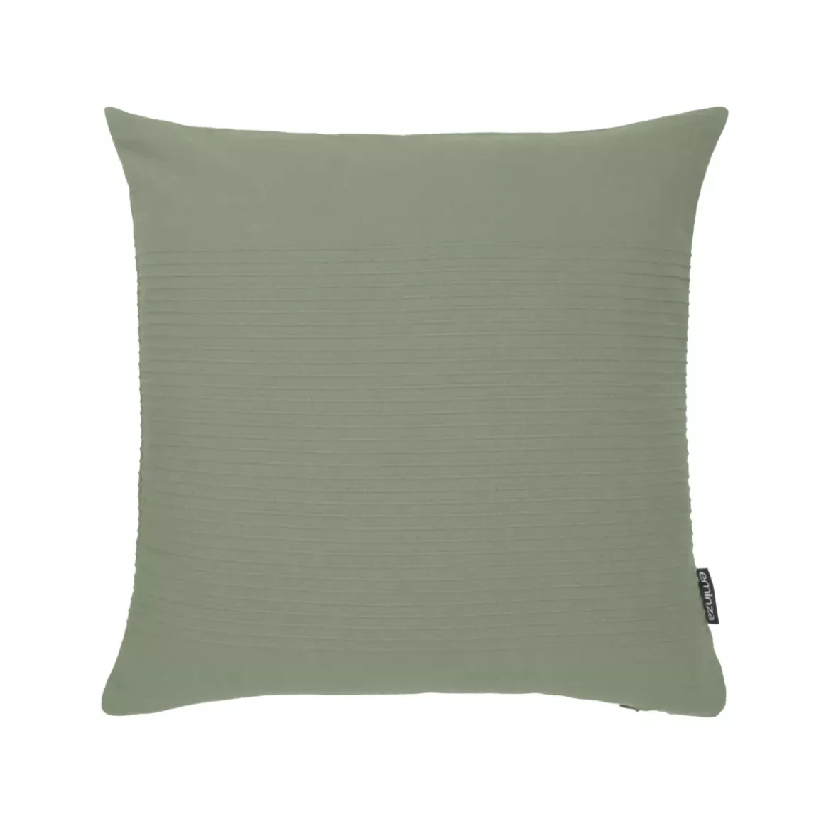 Fodera cuscino quadrato cotone (40 x 40 cm) Léa Verde rosmarino