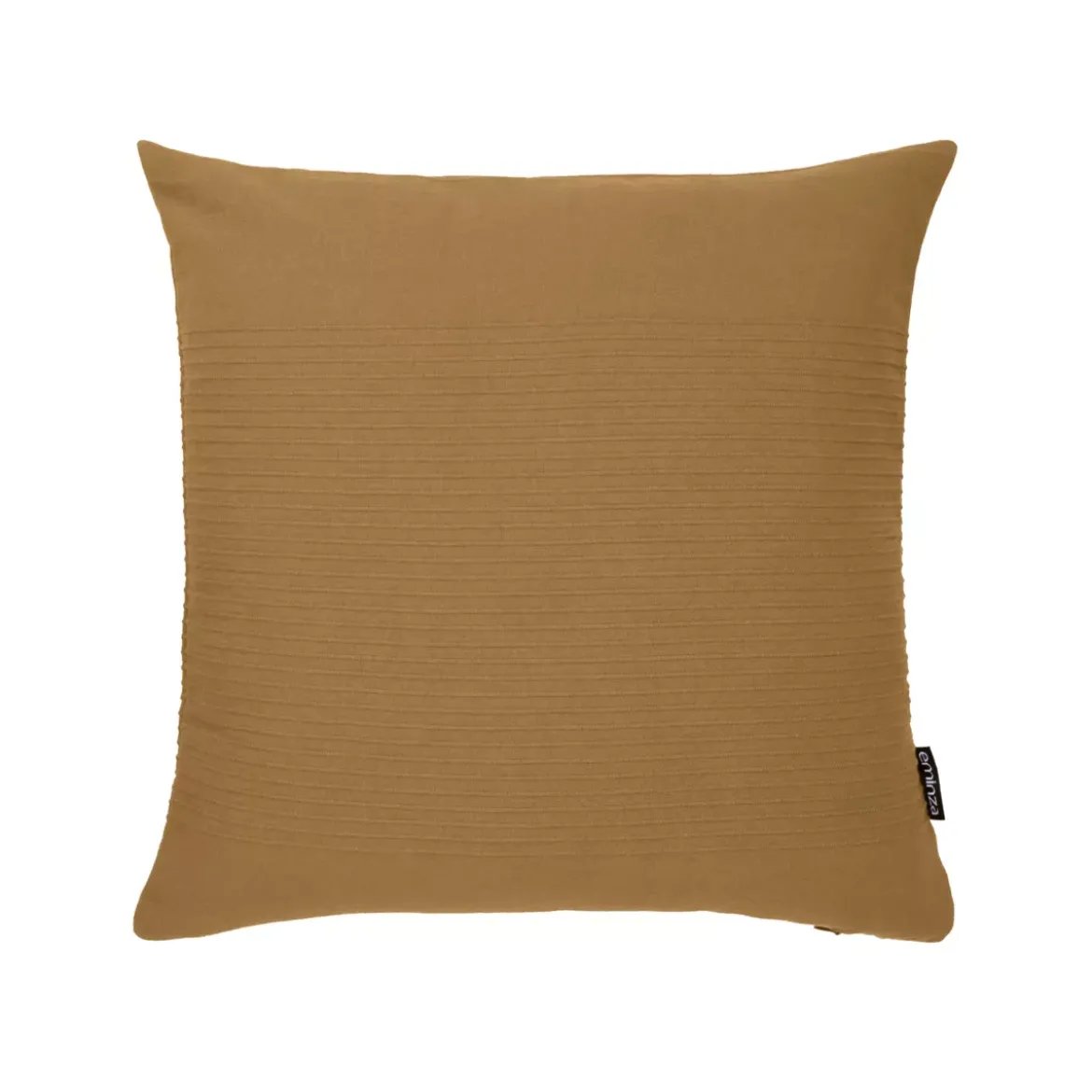 Fodera cuscino quadrato cotone (40 x 40 cm) Léa Camel