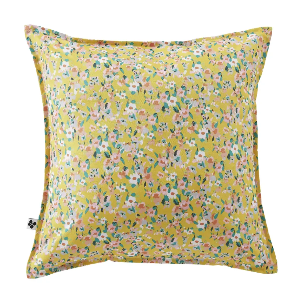 Fodera per cuscino da esterno quadrata (45 x 45 cm) Manon Giallo