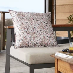 Fodera per cuscino da esterno quadrata (60 x 60 cm) Capucine Beige