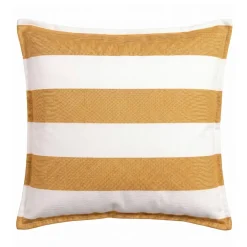 Fodera per cuscino da esterno quadrato idrorepellente (60 x 60 cm) Noa Giallo ocra
