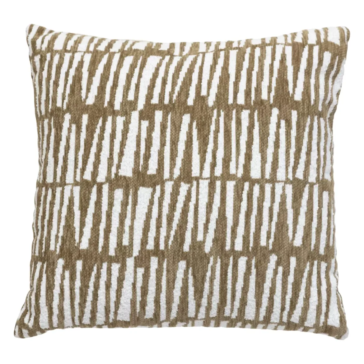 Fodera per cuscino quadrata (40 x 40 cm) Jeni Verde cachi