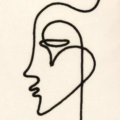 Fodera cuscino quadrato (40 cm) Visage Avorio
