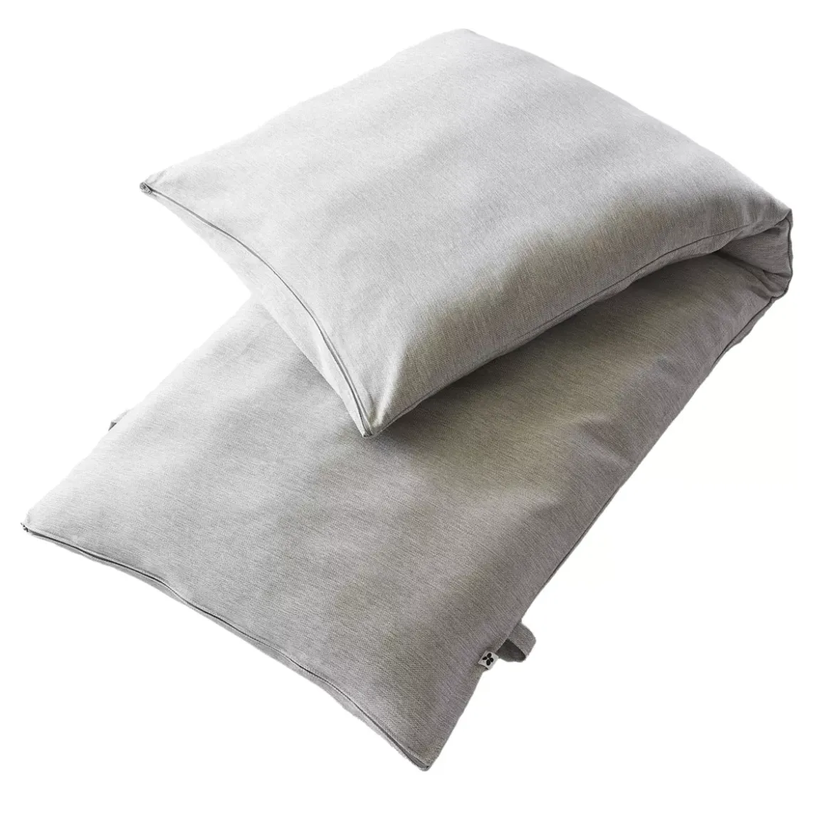 Fodera per cuscino da lettino prendisole (190 x 70 cm) Naia Grigio agata