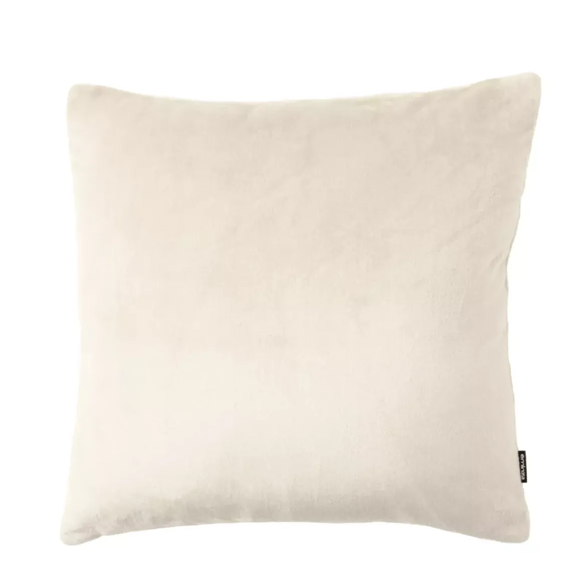Fodera per cuscino quadrato in flanella (60 x 60 cm) Didou Beige greige