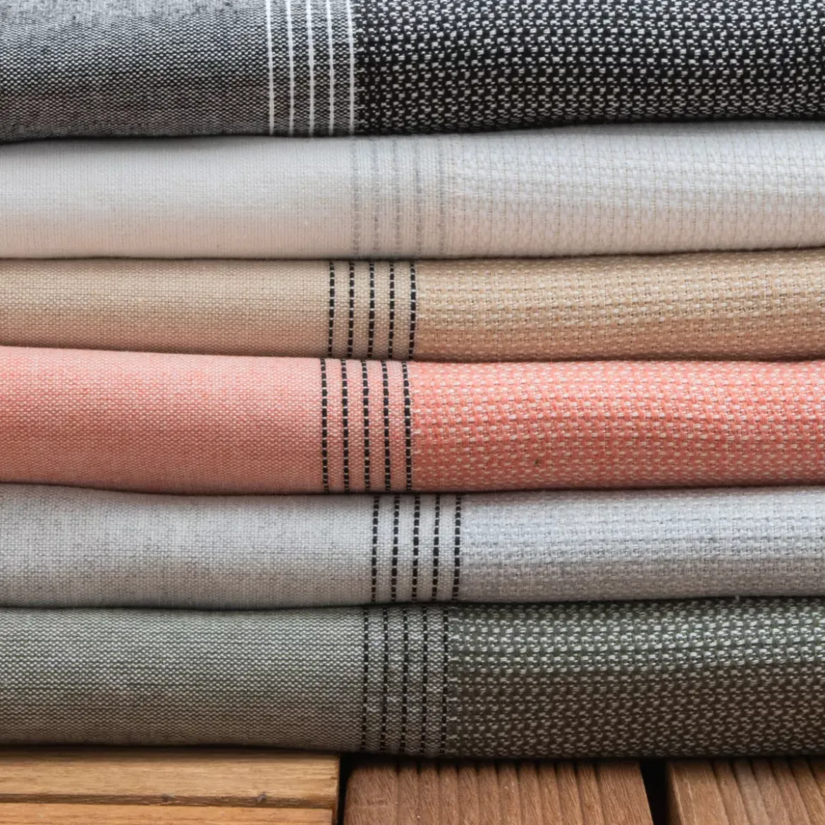 Fouta cotone riciclato (100 x 200 cm) Beach Beige