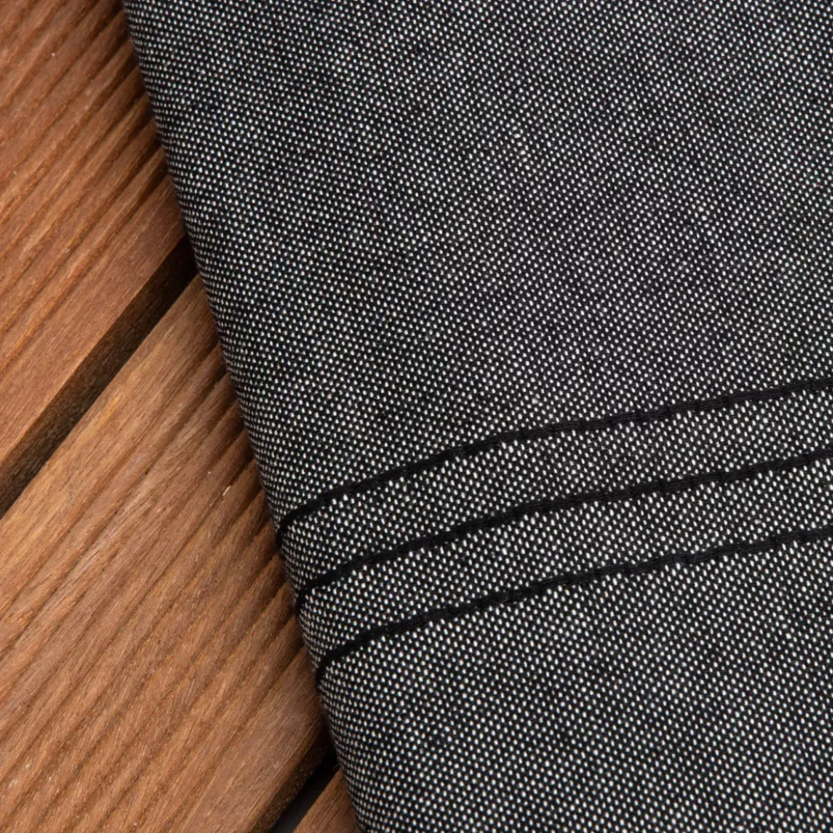 Fouta cotone riciclato (100 x 200 cm) Sunshine Nera