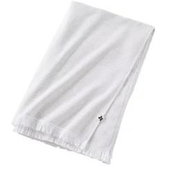 Fouta in cotone e spugna (95 x 180 cm) Naël Beige sabbia