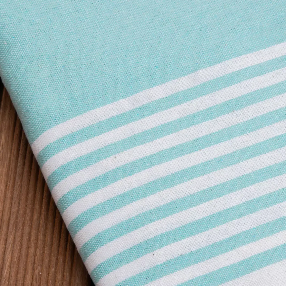 Fouta in cotone riciclato (200 x 200 cm) Summer Blu turchese