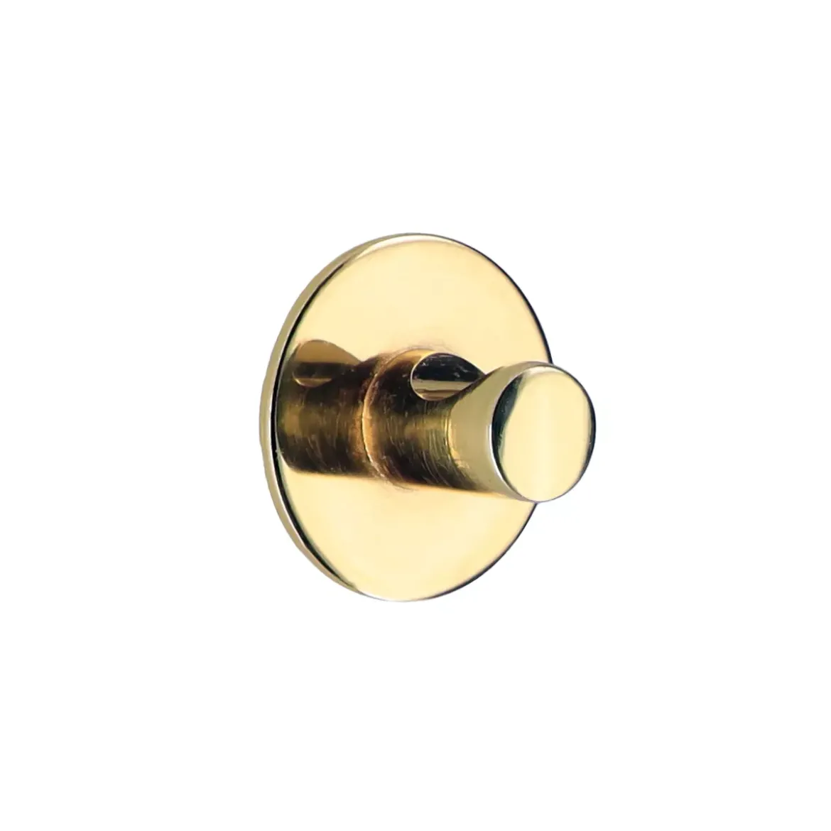Gancio adesivo 3M (D4 cm) Zinc Dorato