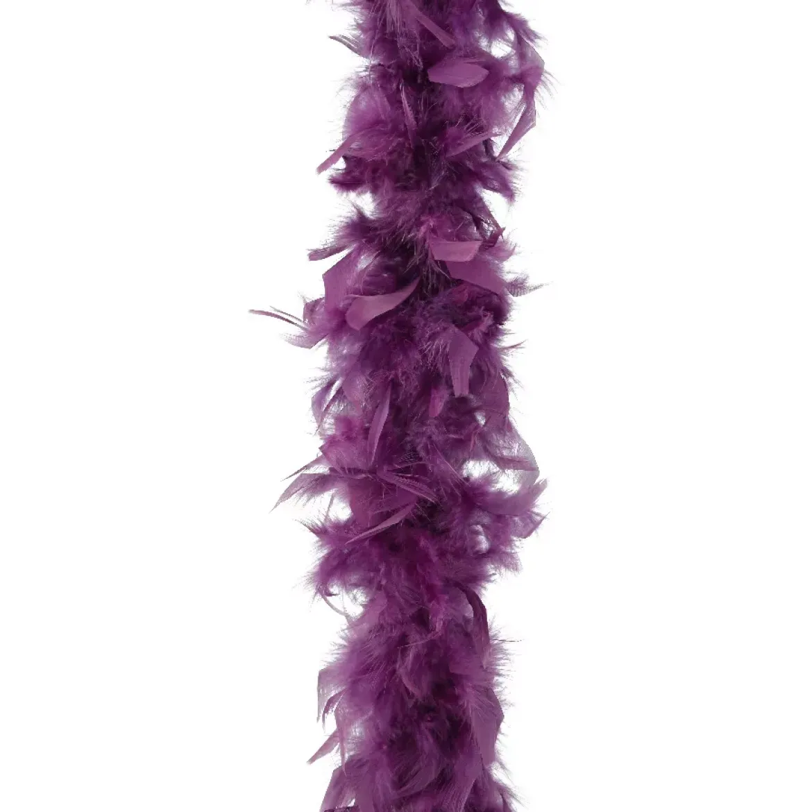 Ghirlanda Boa di piume (184 cm) Deluxe Fico