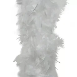 Ghirlanda Boa di piume (184 cm) Dolcezza Bianco
