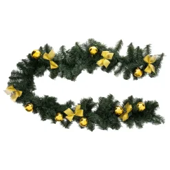 Ghirlanda decorata Fiocchi Oro