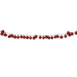 Ghirlanda decorativa (1,20 m) Campanelli di montagna Rosso