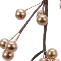 Ghirlanda di Bacche laccate (125 cm) Célénia Champagne