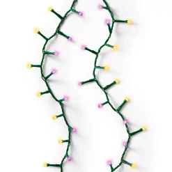 Ghirlanda di luci 11 m 500 LED cavo verde NewLuxe Bicolore Rosa/bianco