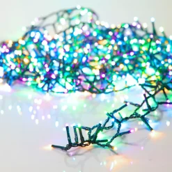 Ghirlanda di luci 45 m 2000 LED cavo verde NewLuxe Multicolor pastello