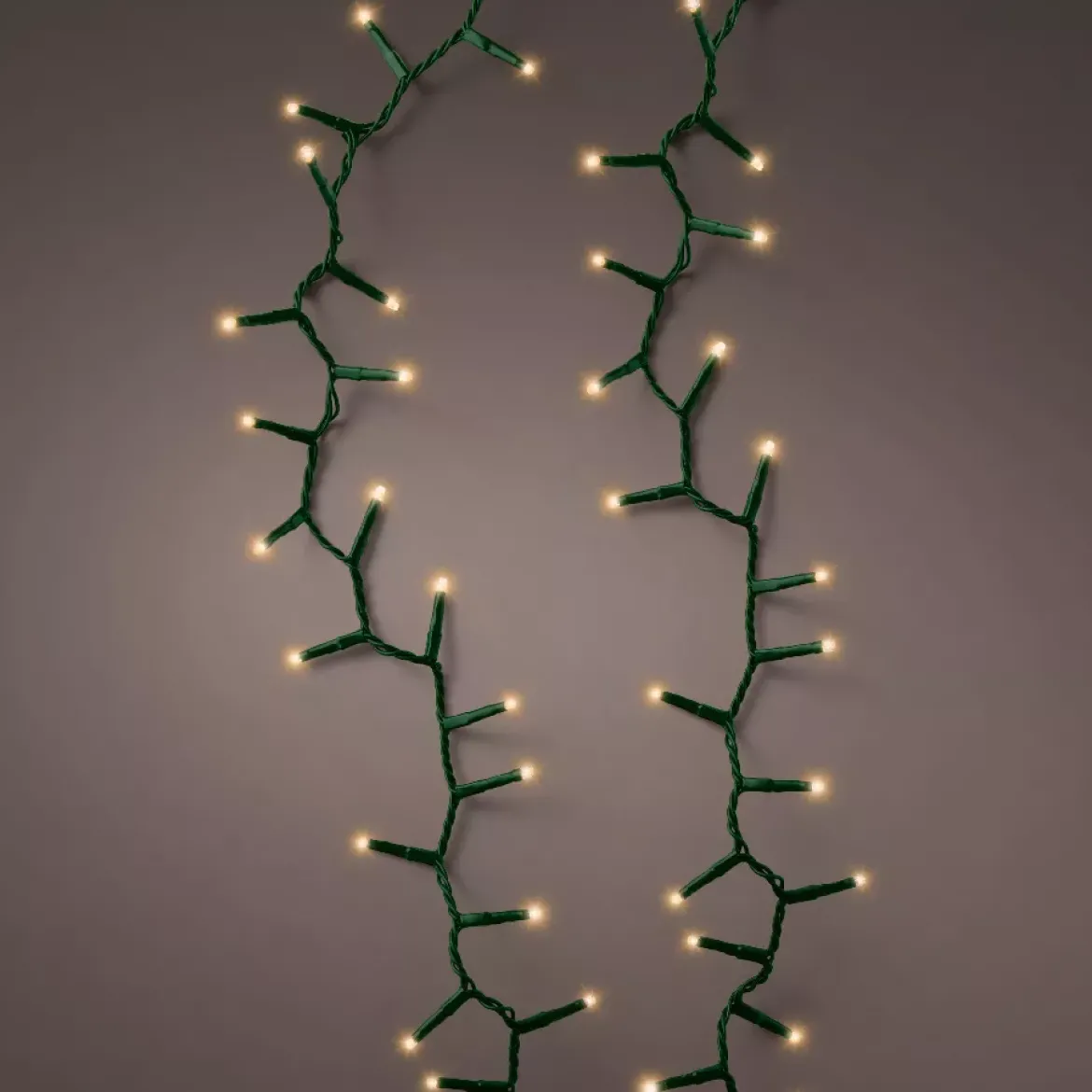 Ghirlanda di luci 60 m 3000 LED cavo verde NewLuxe Bianco caldo dorato