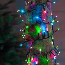 Ghirlanda di luci 16 m 750 LED cavo verde NewLuxe Multicolore pastello