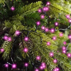 Ghirlanda di luci 16 m 750 LED cavo verde NewLuxe Rosa