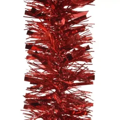 Ghirlanda di Natale (Ø10 cm) (2 m) Alpine destructurée Rosso