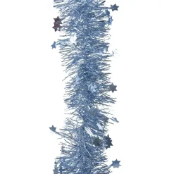 Ghirlanda di Natale (Ø9 cm) Stella Alpine Blu vaporoso