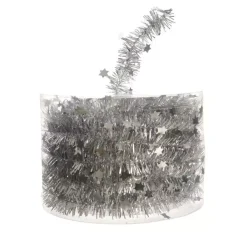 Ghirlanda di Natale (Ø3,50 cm) Stelle Alpine Argento