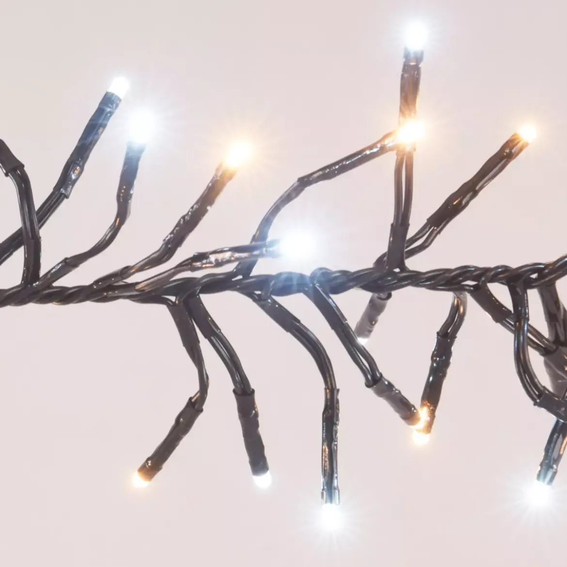 Ghirlanda luminosa Boa 14,60 m Bicolore 2016 LED bianco caldo e bianco freddo CV
