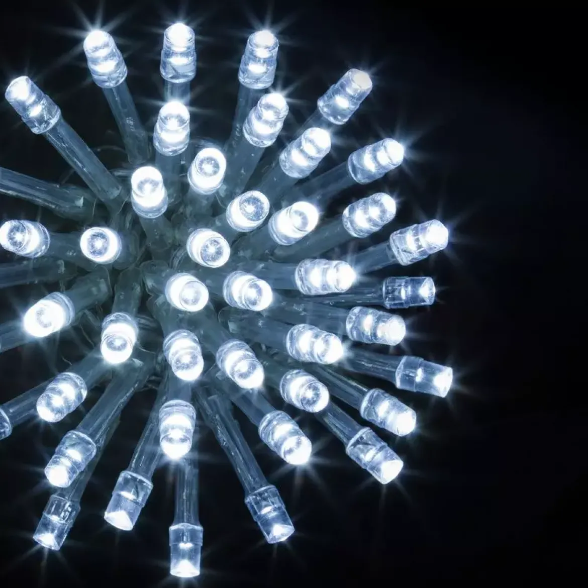 Ghirlanda luminosa CT Bianco freddo 100 LED